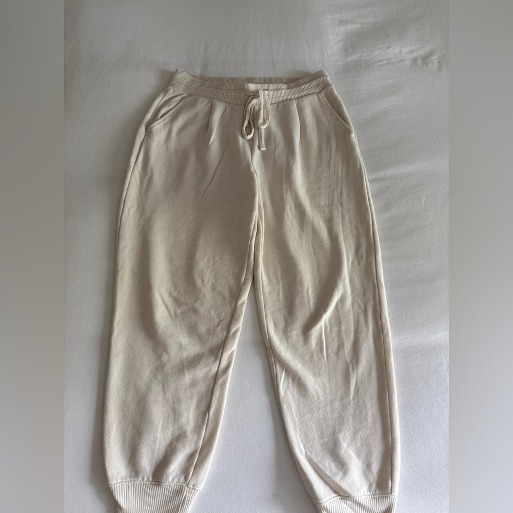 a new day Cream Jogger Pants